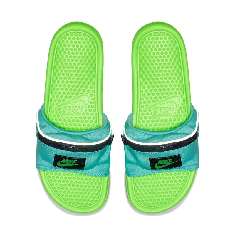 Nike Benassi JDI Fanny Pack Green Aurora/Obsidian-Green Strike (AO1037-300)