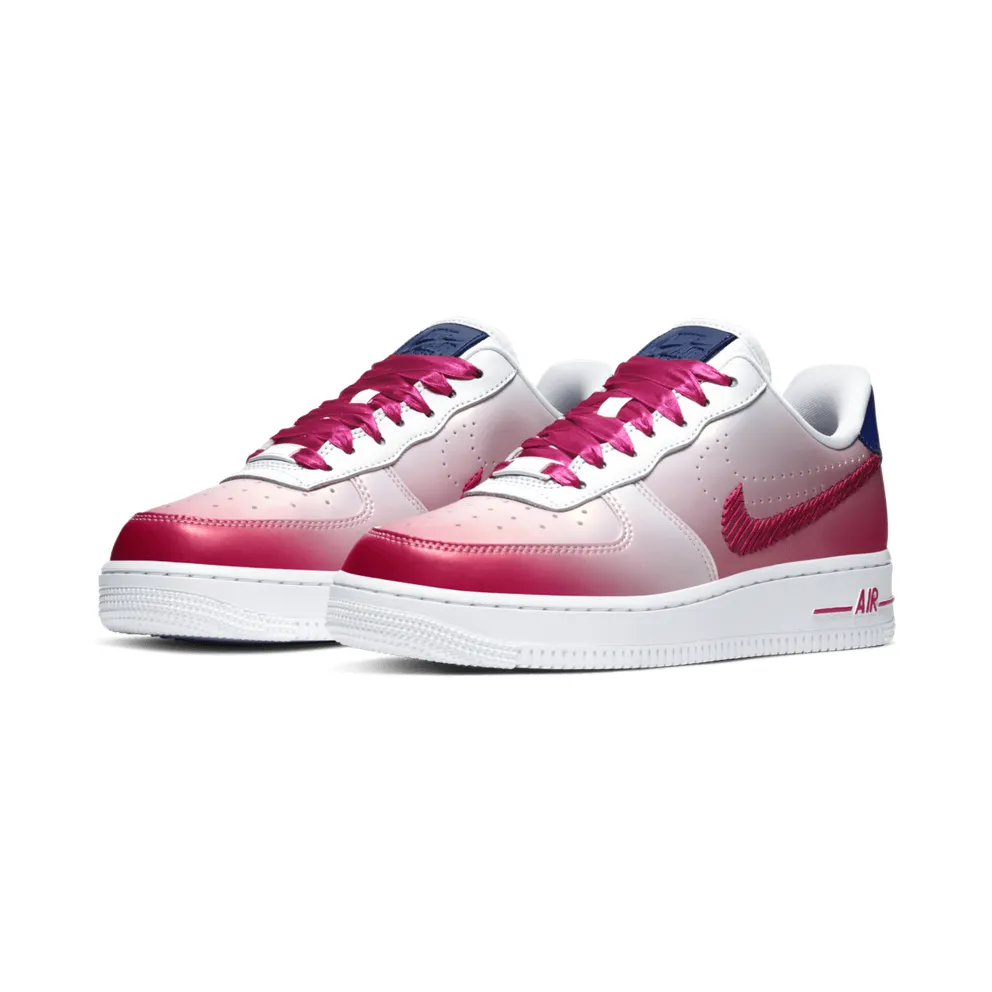 Nike Air Force 1 Low Kay Yow (W) White/Pink Foam-Regency Purple-Vivid Pink (CT1092-100)