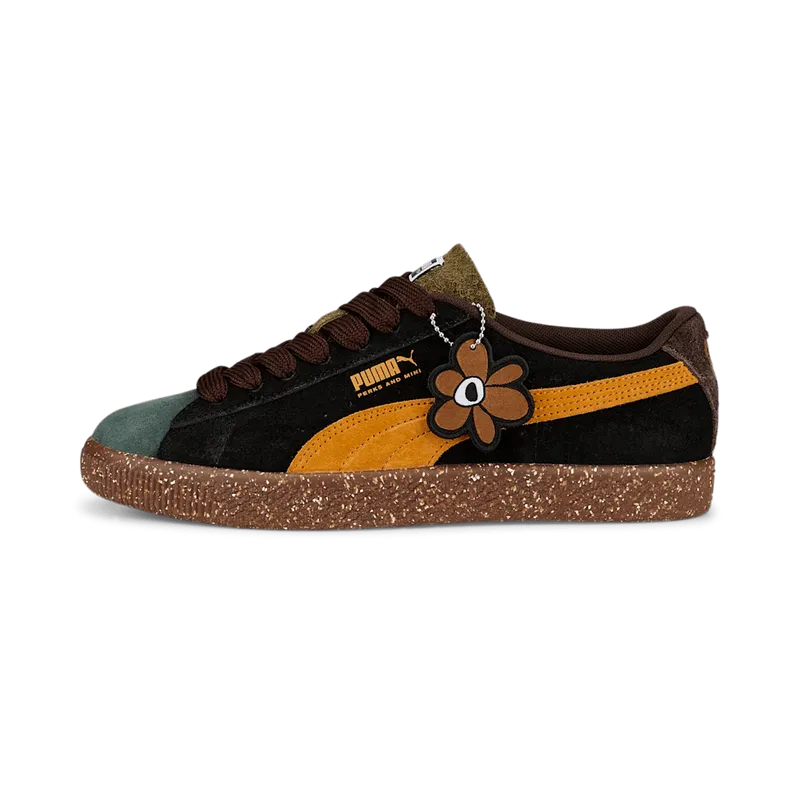 Puma x PERKS AND MINI Suede VTG Green/Orange/Brown (387036-01)