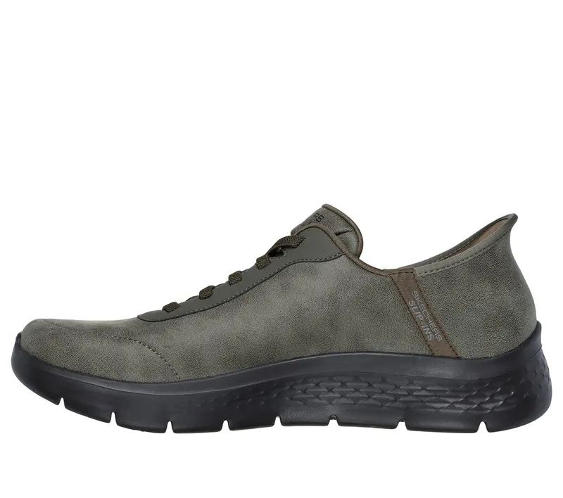 Skechers Slip-ins: GO WALK Flex – Smooth Motion Sneaker Olijf