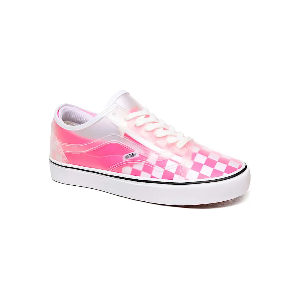 Vans ComfyCush Slip-Skool Checkerboard Knockout Pink Knockout Pink/True White (VN0A4P3EWYI)