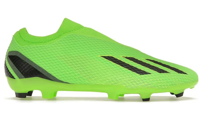 adidas X Speedportal.3 Laceless FG Solar Green (GW8469)