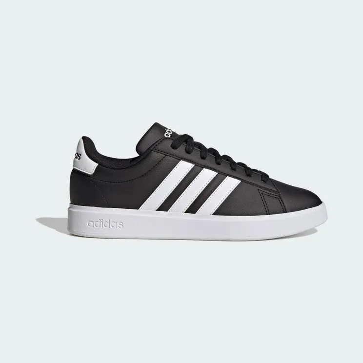 Adidas Grand Court Cloudfoam “Core Black / Cloud White / Core Black” (GW9196)
