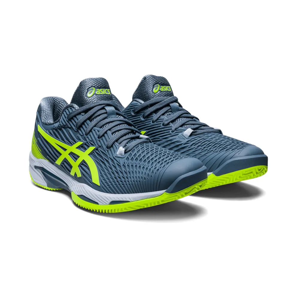 Asics SOLUTION SPEED FF 2 CLAY Steel Blue/Hazard Green (1041A187.402)