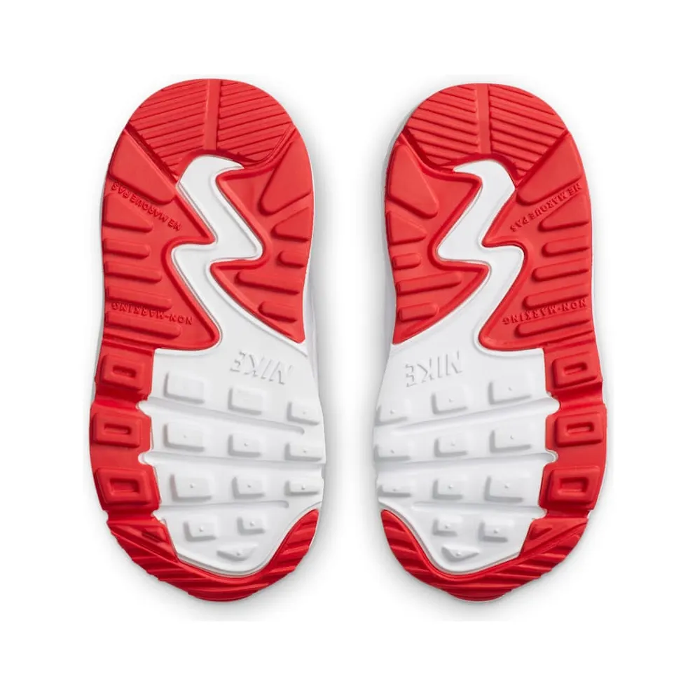 Nike Air Max 90 TD ‘White Hyper Red’ “White / Black / Hyper Red” (CD6868-106)
