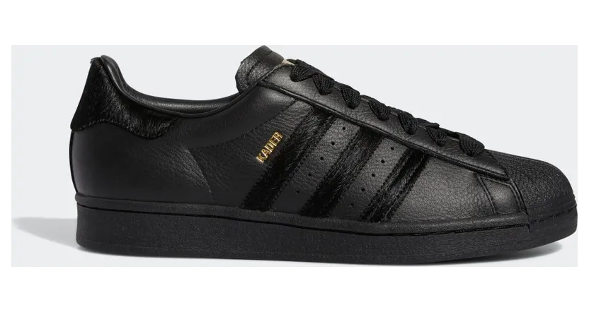 adidas Superstar ADV x Kader Core Black / Core Black / Gold Metallic (GX7172)