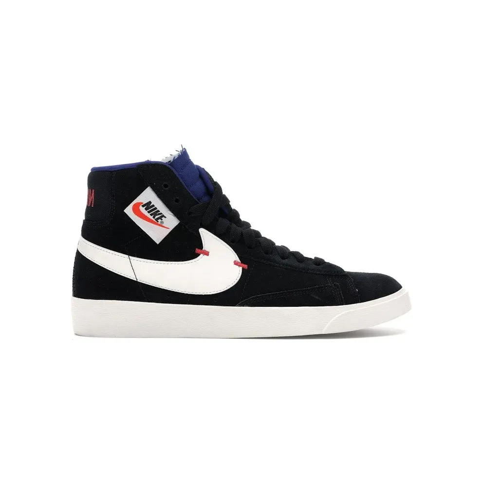 Nike Blazer Mid Rebel Deep Royal Black (W) Black/Summit White/Deep Royal Blue (BQ4022-005)