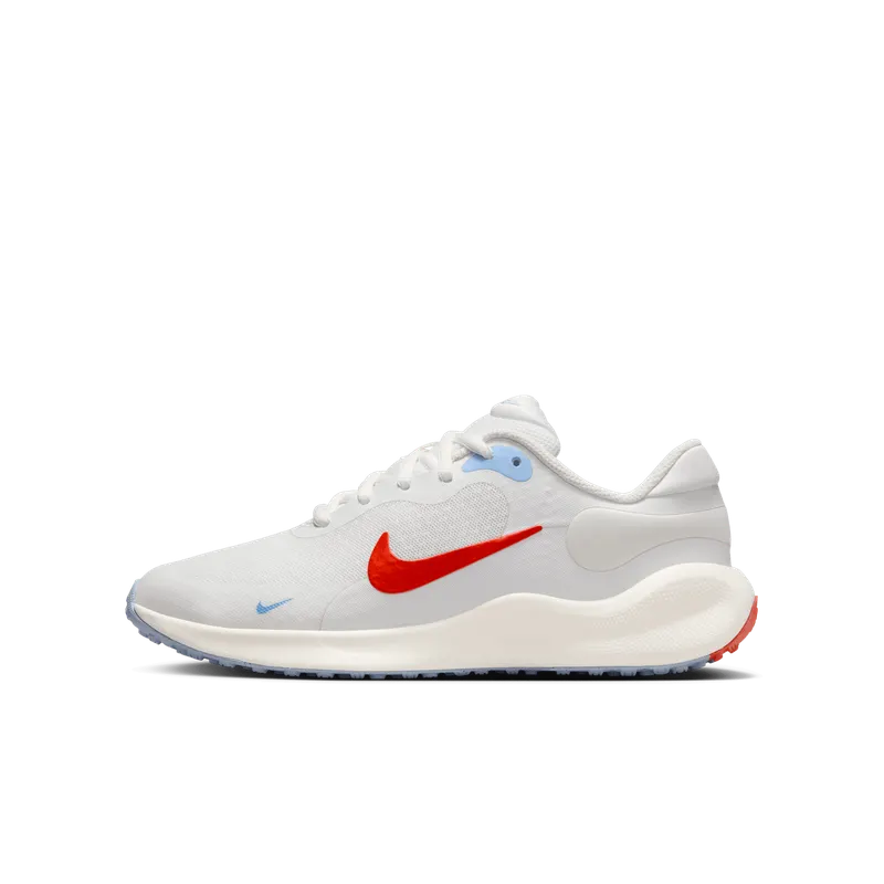 Nike Revolution 7 Summit White Sail Psychic Blue Picante Red (FB7689-104)