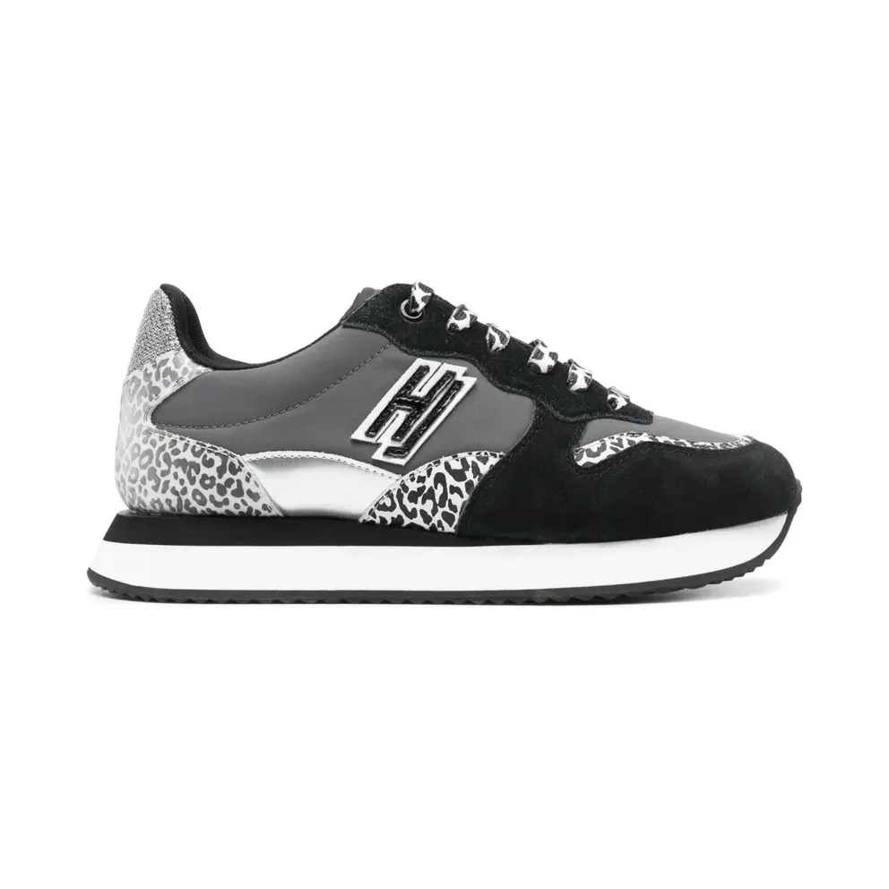 Hide&Jack Over with zebraprint – Grey (OOVELMACBLK)