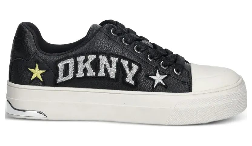 DKNY Sneakers aus Leder – Schwarz (K4588454)