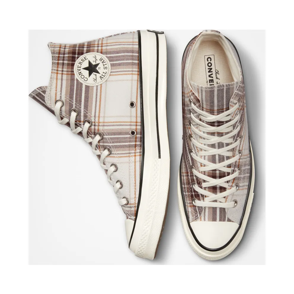 Converse Chuck 70 Tartan Egret/dark Root/Black