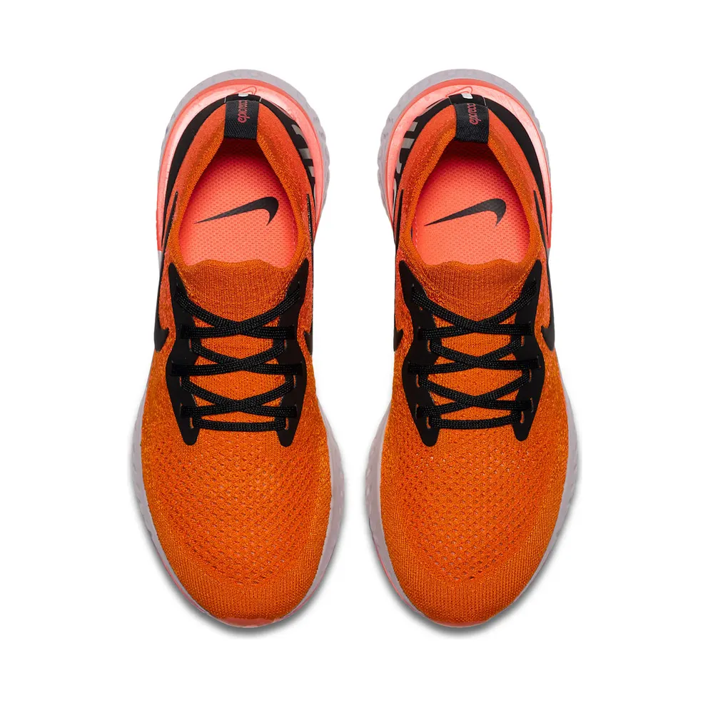 Nike Epic React Flyknit Copper Flash (W) Copper Flash/Black-Flash Crimson-Moon Particle (AQ0070-800)