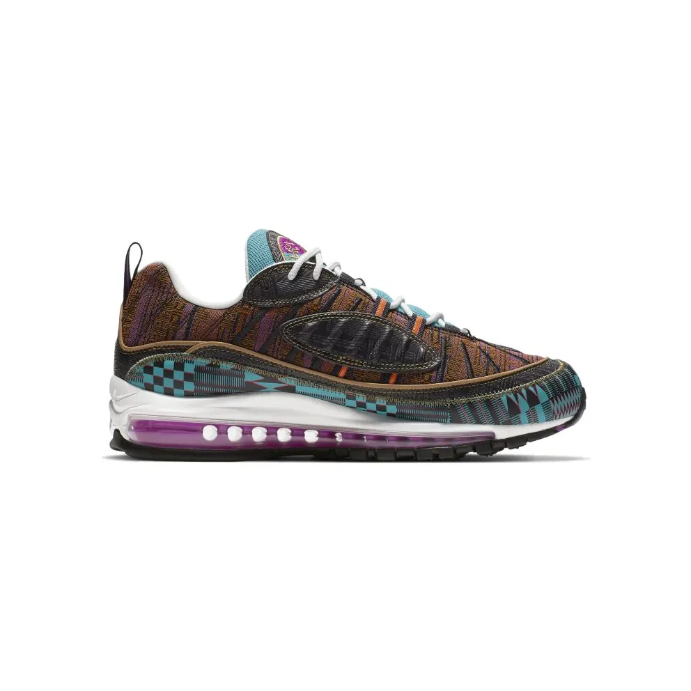 Nike Air Max 98 BHM (2019) Black/Multi-Color (CD6090-001)