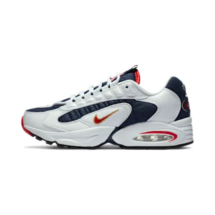 Nike Air Max Triax 96 USA Olympics 2020 (W) “Midnight Navy / White / Metallic Gold / University Red” (CV8098-400)