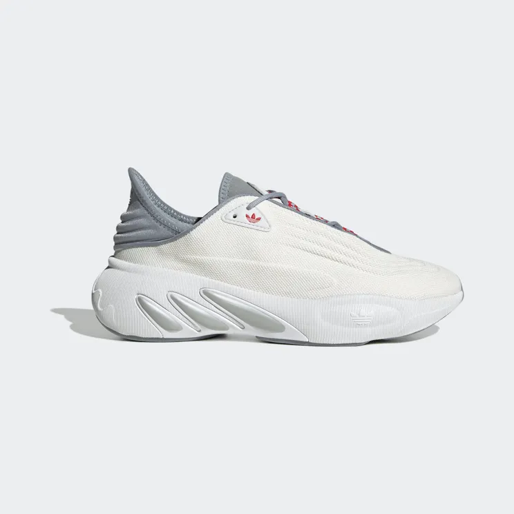 adidas Adifom SLTN Crystal White / Silver Metallic / Better Scarlet (H06414)