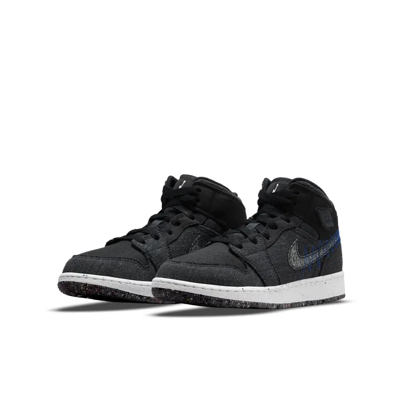 Jordan 1 Mid SE Crater Black (GS) (DM4334-001)