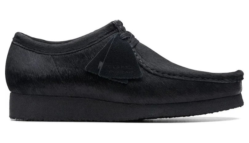Clarks Originals Wallabee Black Pony Hair (26174031)