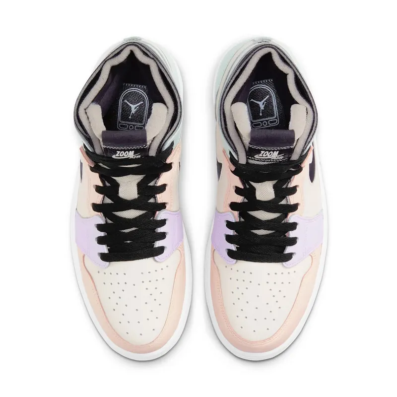 Jordan 1 Zoom CMFT Easter – “White / Grey Heather / Olive Aura / Khaki” (CT0979-101)