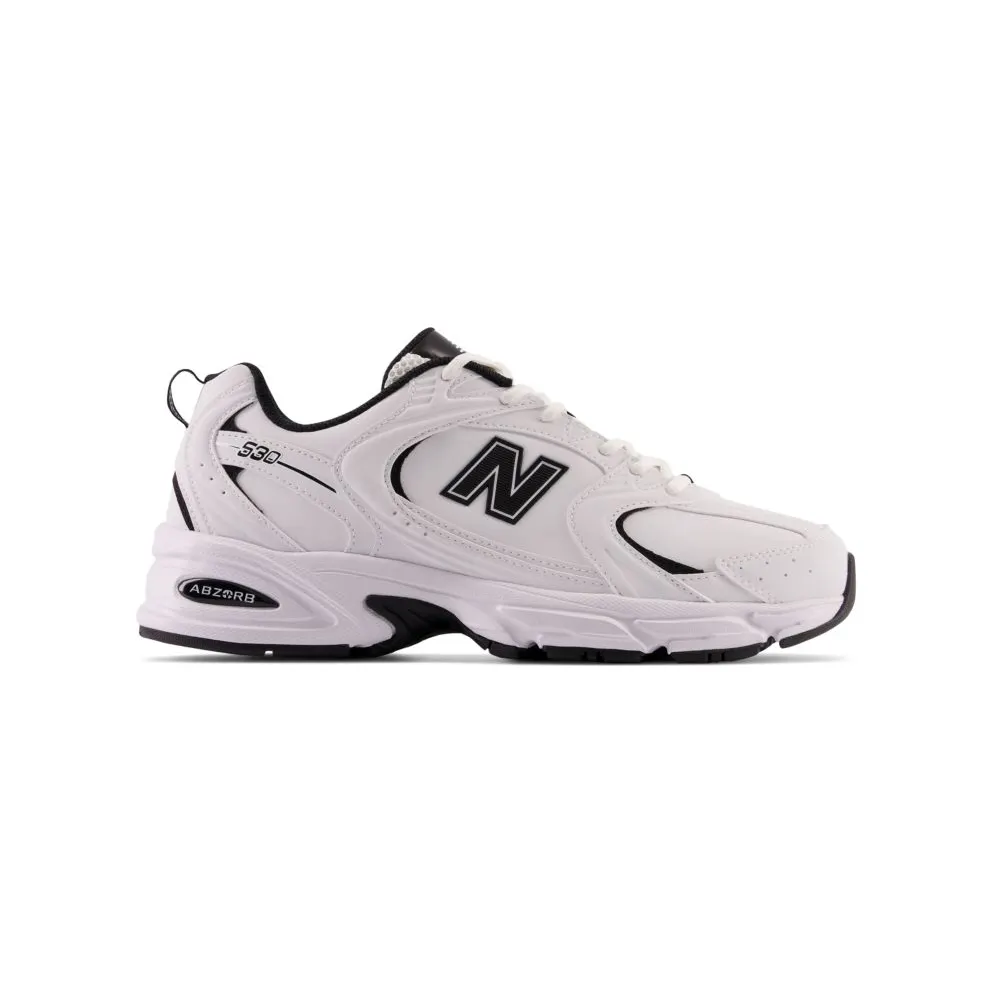 New Balance 530 White Black Leather (MR530SYB)