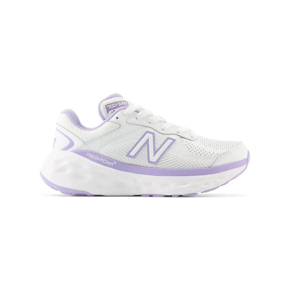 New Balance Fresh Foam 840F White Lilac Glo (WW840FW1)