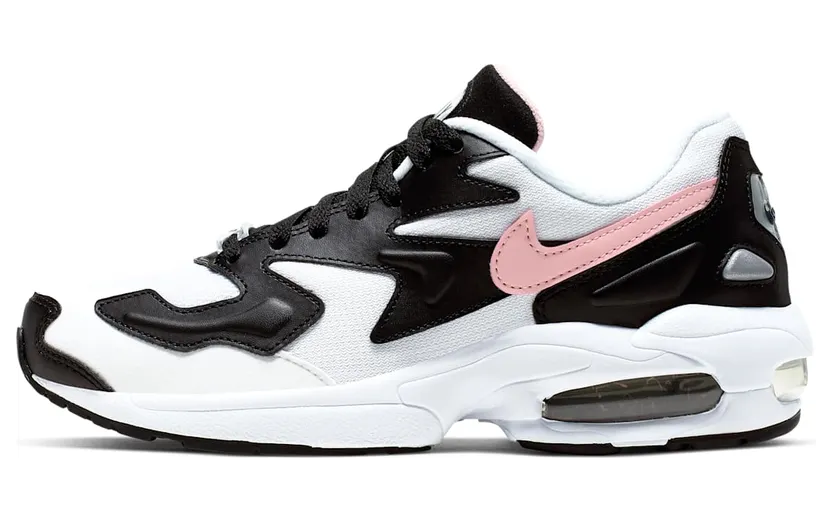 Nike Air Max2 Light White Black Pink (AO3195-101)