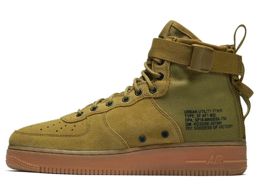 Nike Sf Af1 Mid Desert Moss Desert Moss