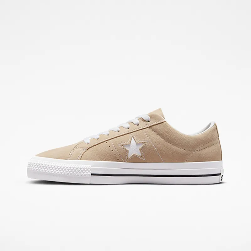 Converse One Star Pro Vintage Suede Low “Oat Milk” (A04155C)