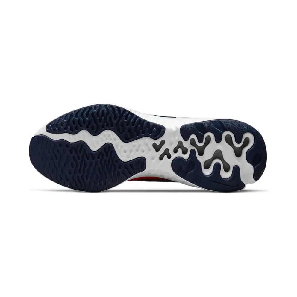 Nike Renew Run 2 “Pure Platinum / Chile Red / Wolf Grey / Deep Ocean” (CW3259-001)
