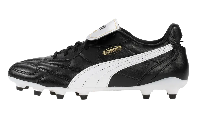 KING TOP FG AG “PUMA Black / PUMA White / PUMA Gold” (107348-01)