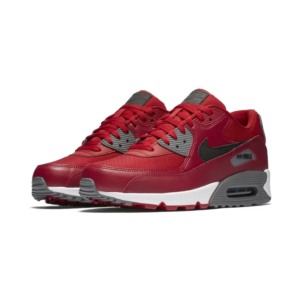 Nike Air Max 90 Gym Red Noble Red Gym Red/Noble Red-Cool Grey-Black (537384-606)