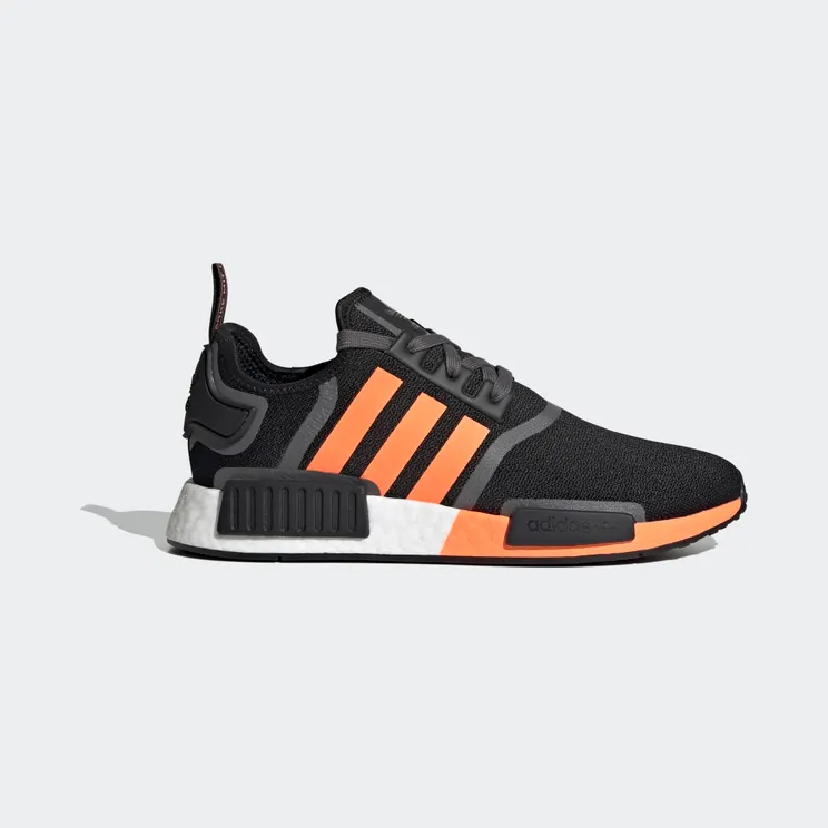 adidas NMD_R1 Core Black / Screaming Orange / Grey Five (G55575)