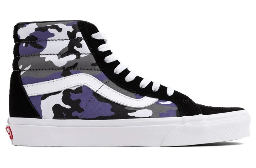 Vans Sk8-Hi Pop Camo Black Heliotrope (VN0A2XSBRK4)