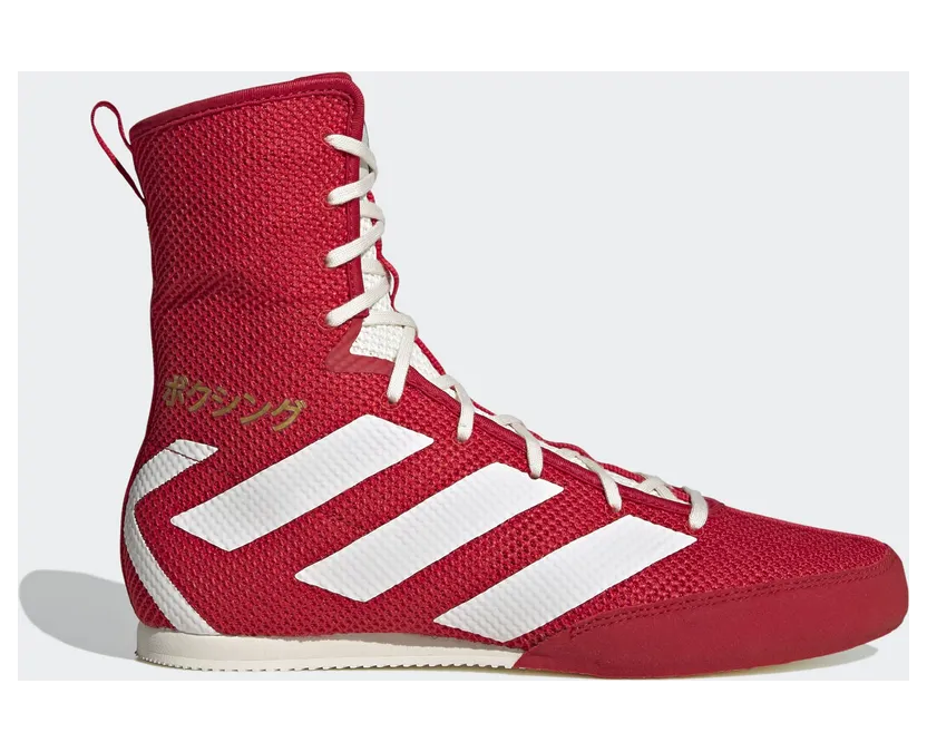 adidas Box Hog 3 Schuh Japan Red / Off White / Gold Metallic (EG5173)
