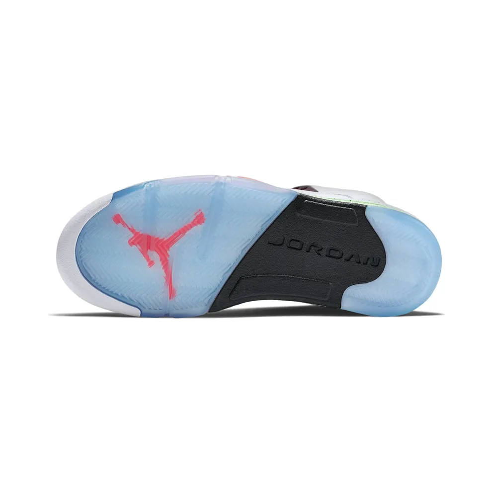 Air Jordan Nike AJ 5 V Retro Poison Green (Pro Stars) (136027-115)