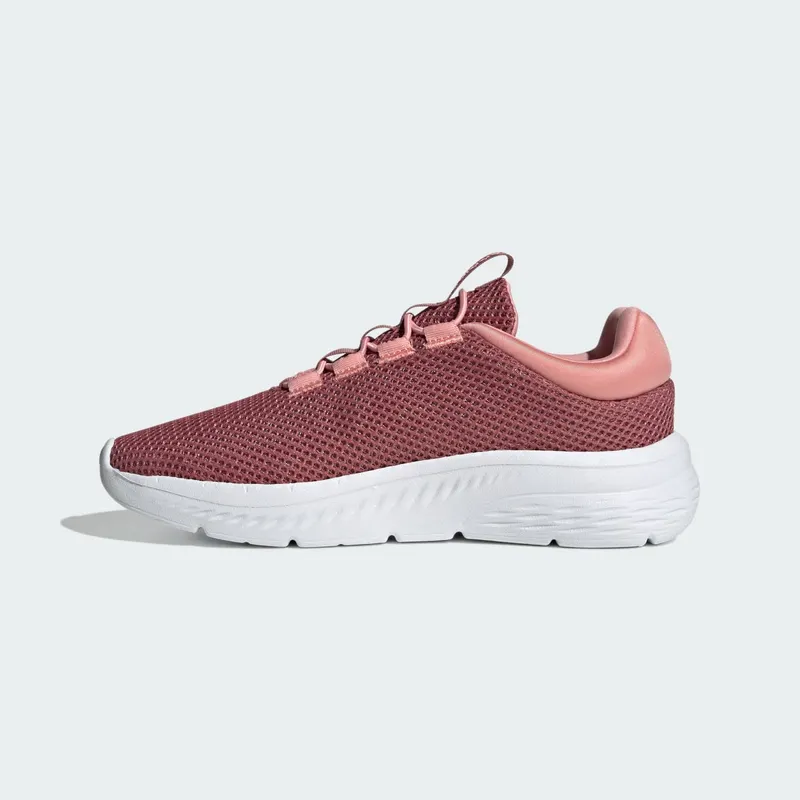 Adidas Cloudfoam Comfy Elastic Lace Preloved Crimson / Cloud White / Semi Pink Spark (IH6049)