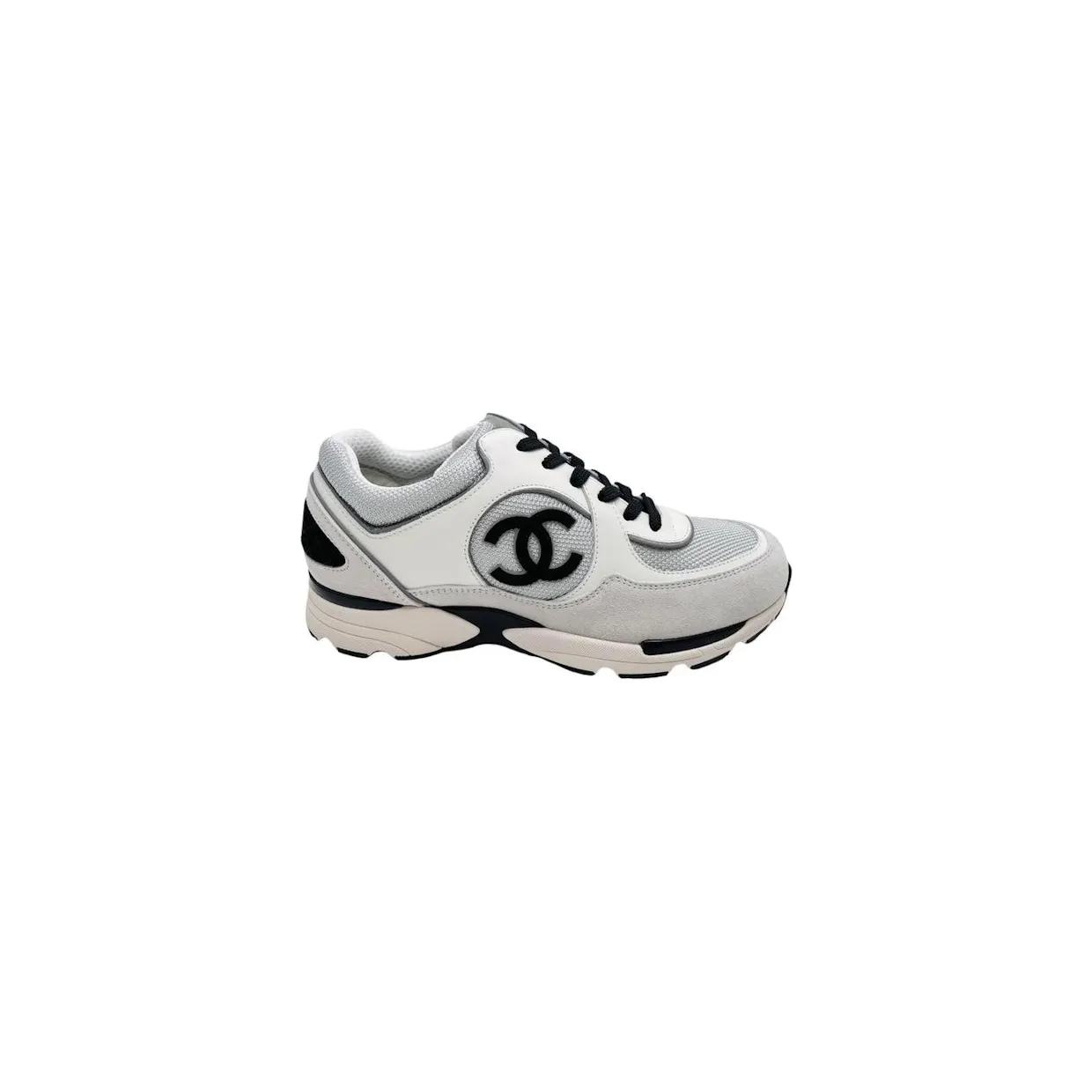 Chanel CC Logo Trainer White Leather (G39066 Y55827 K4290)