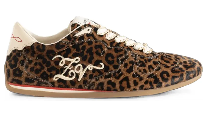 Zadig&Voltaire ZV leo pony Dance sneakers – Bruin (SWSN01662)