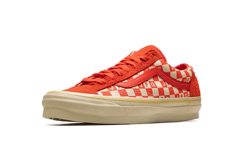 Vans Og Style 36 LX “Joe FreshGoods – Honeymoon Stage Red” (VN0A4BVEZYE)