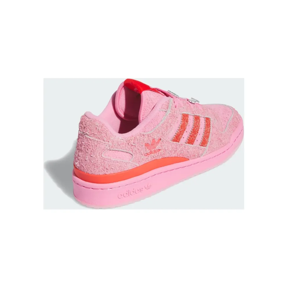 adidas Forum Low CL The Grinch Bliss Pink F22 / Bright Red / Bright Red (ID8895)