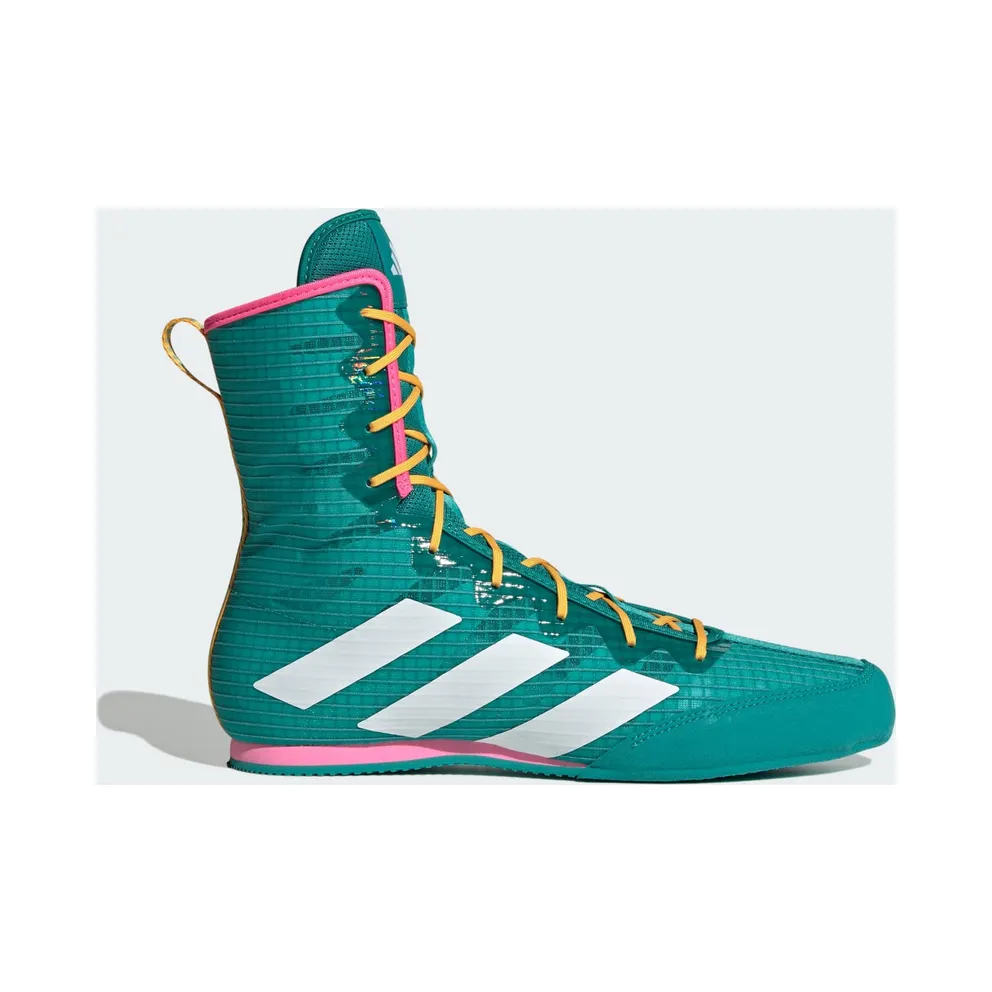 adidas Box Hog 4 Pure Teal Cloud White Lucid Pink (JR5382)