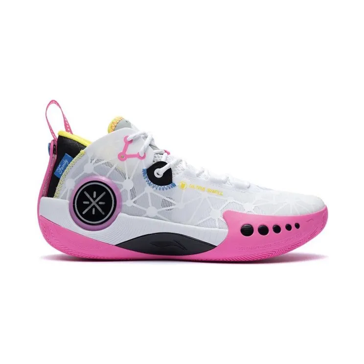 Li-Ning Wade Shadow 3 On Court White Pink (ABPR049-4)