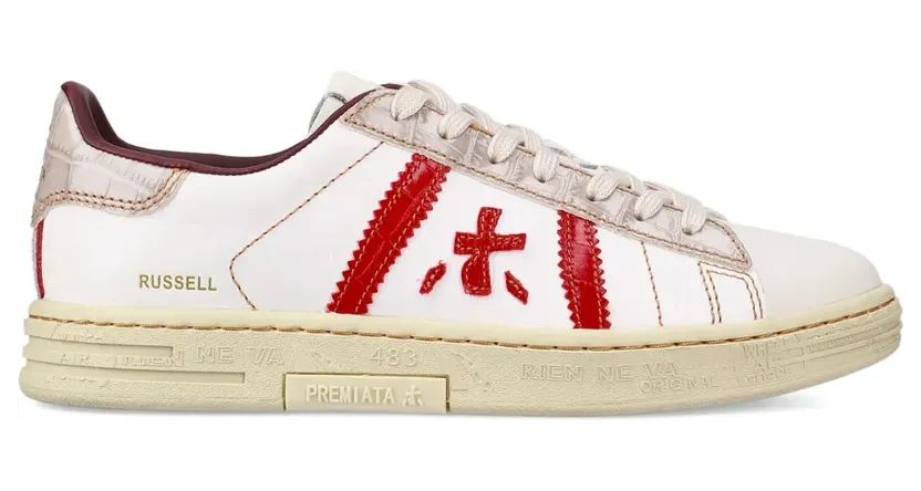 Premiata Russelld 7840 Sneakers – Weiß