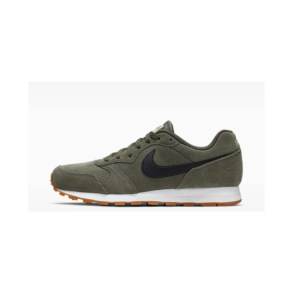 Nike MD Runner 2 Suede Olive “Sequoia / Lawn / Gum Light Brown / Black” (AQ9211-300)