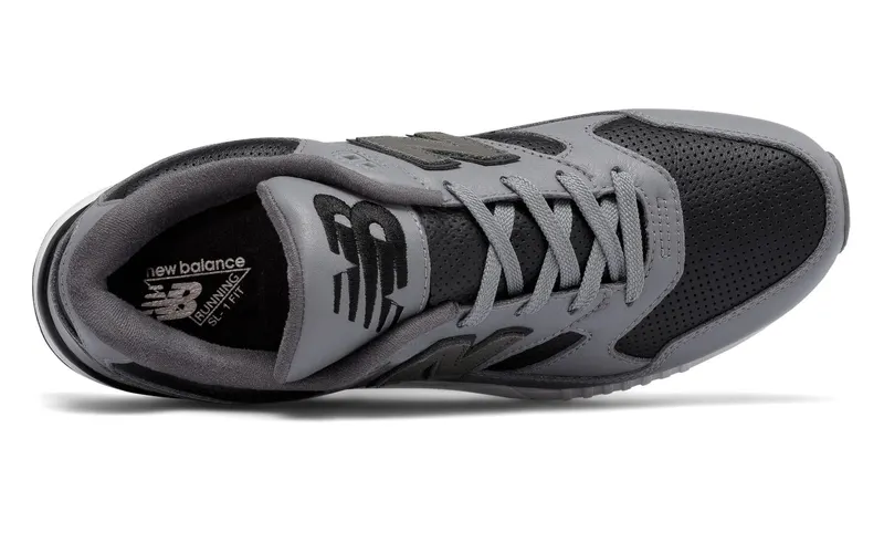 New Balance 530 Lux Leather Steel Grey Black Steel Grey/Black (M530VTA)