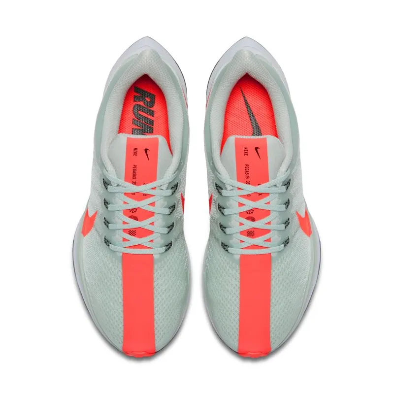 Nike Zoom Pegasus 35 Turbo Wolf Grey Hot Punch (W) Barely Grey/Hot Punch-Black-White (AJ4115-060)
