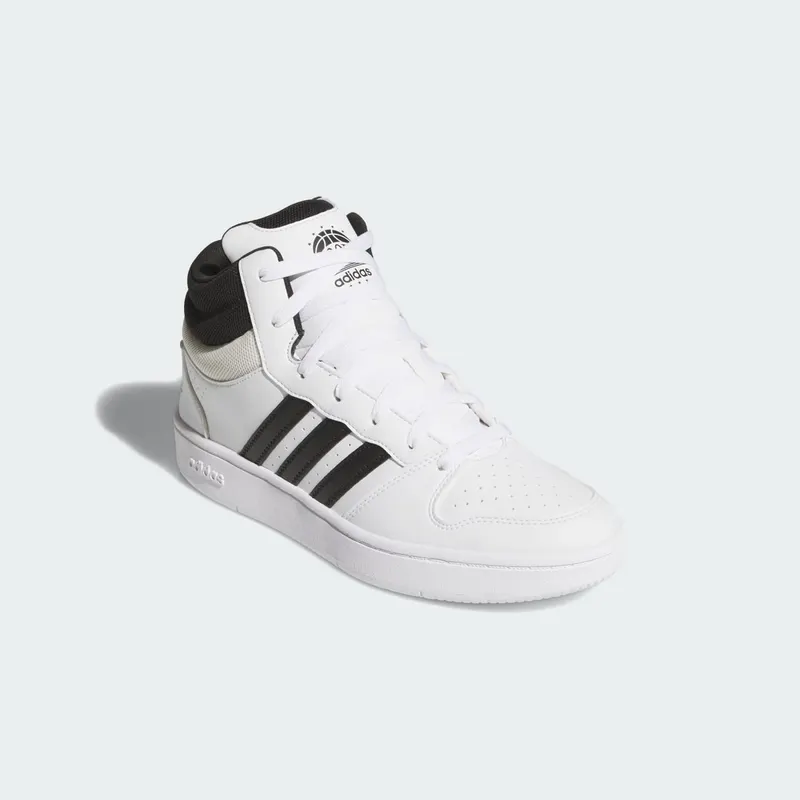 Adidas HOOPS MID CLASSIC Shoes Cloud White / Core Black / Orbit Grey (KI1032)