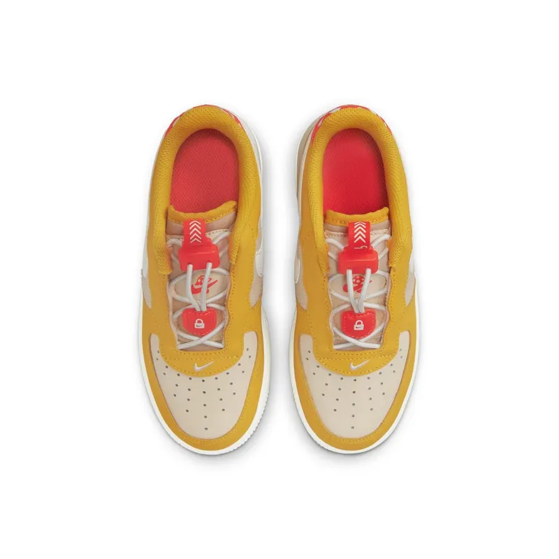 Nike Force 1 Toggle SE Younger Kids’ Yellow (DQ0365-700)