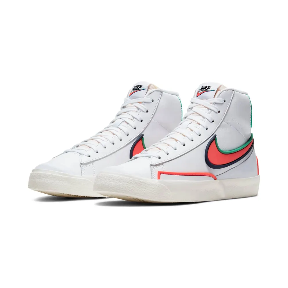 Nike Blazer Mid 77 Infinite White Crimson (DC1746-103)