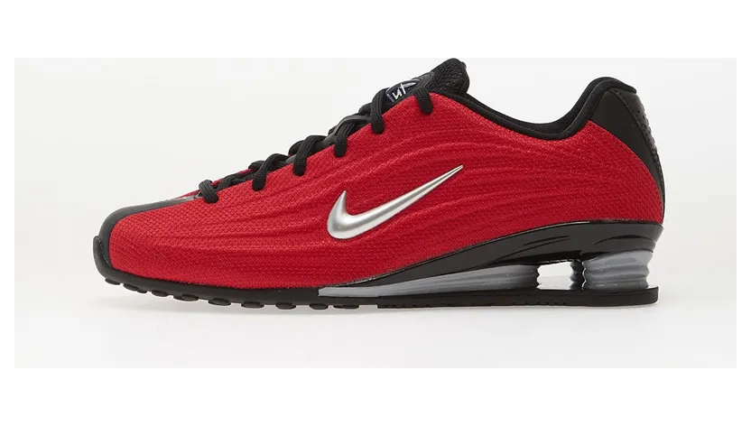 Nike Shox Z Fire Red Black Silver