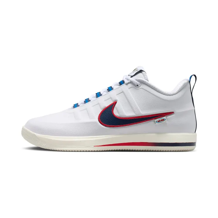 Nike Book 2 WNBA 30th Anniversary “White / Fireberry / Light Photo Blue / Midnight Navy” (IR6333-100)